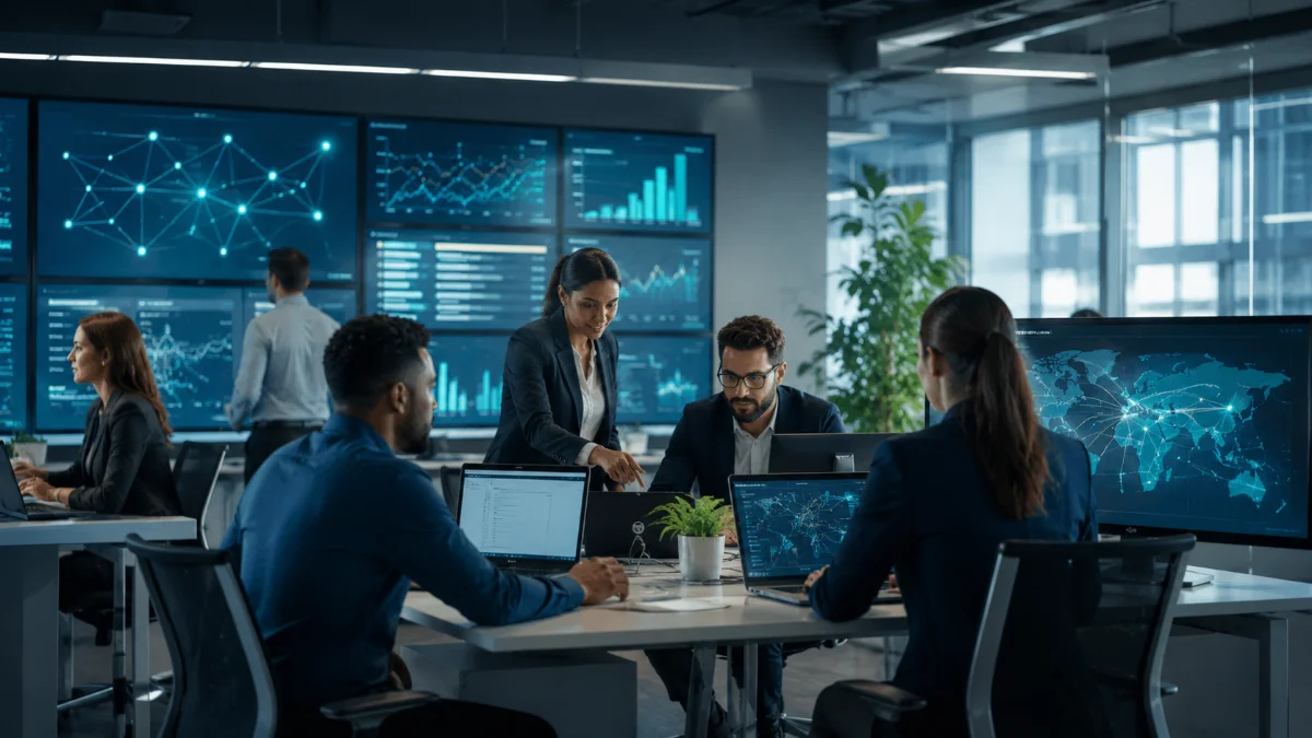 Business technology workspace